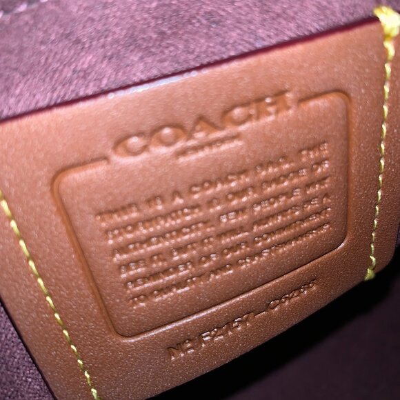 Coach Madison Bag with Embossed Leather - Picture 4 of 4
